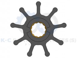 8016K Flexible Rubber Impeller